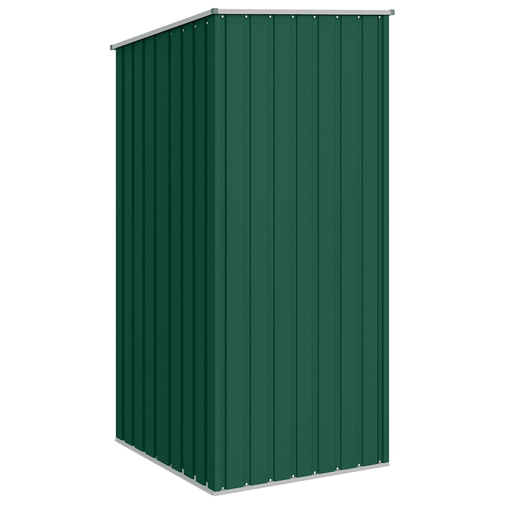 Capanno da Giardino Verde 87x98x159 cm in Acciaio Zincato | homemem39