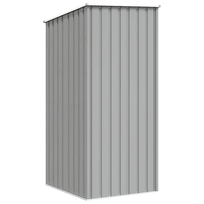 Capanno da Giardino Grigio 87x98x159 cm in Acciaio Zincato | homemem39