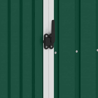Capanno per Legna Verde 245x98x159 cm in Acciaio Zincato | homemem39