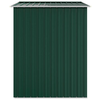 Capanno da Giardino Verde 205x129x183 cm in Acciaio Zincato | homemem39