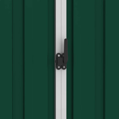 Capanno da Giardino Verde 205x129x183 cm in Acciaio Zincato | homemem39