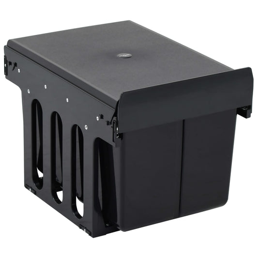 Cestino Estraibile per Mobile Cucina Chiusura Ammortizzata 36L | homemem39