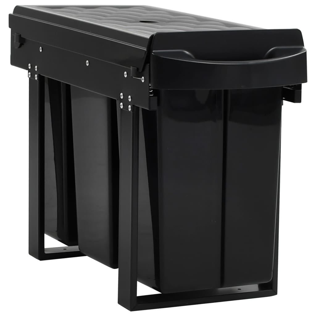 Cestino Estraibile per Mobile Cucina Chiusura Ammortizzata 36L | homemem39