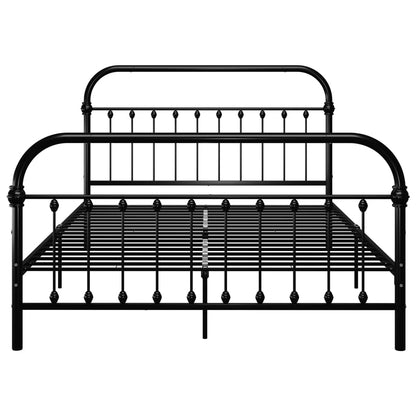 Giroletto Nero in Metallo 120x200 cm | homemem39