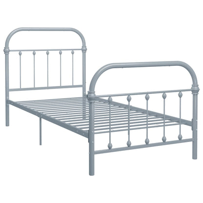 Giroletto Grigio in Metallo 90x200 cm | homemem39