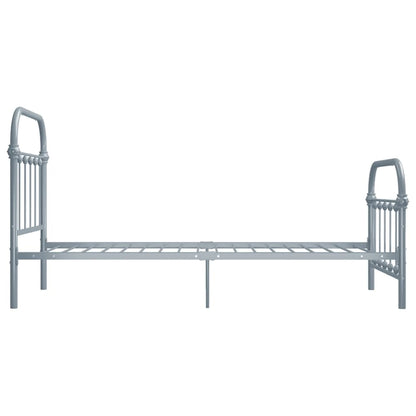 Giroletto Grigio in Metallo 90x200 cm | homemem39