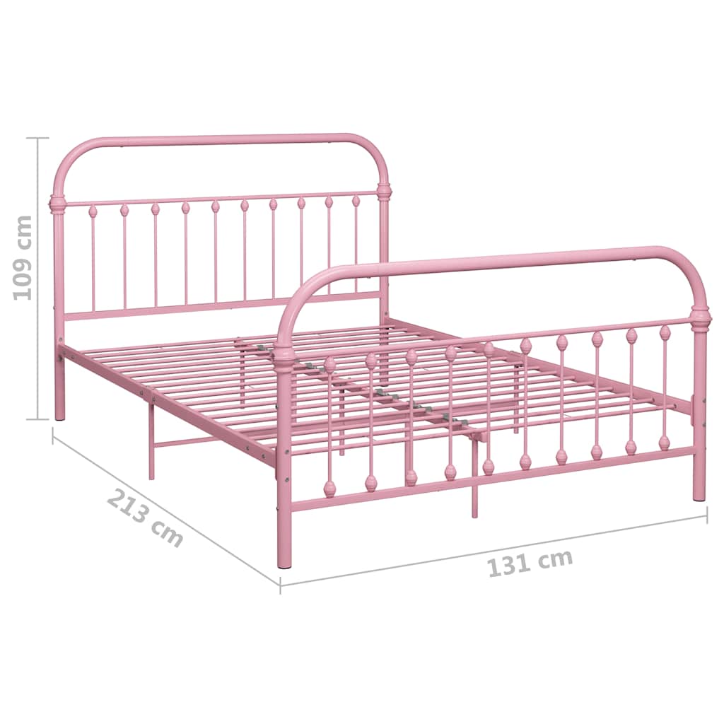 Giroletto Rosa in Metallo 120x200 cm | homemem39