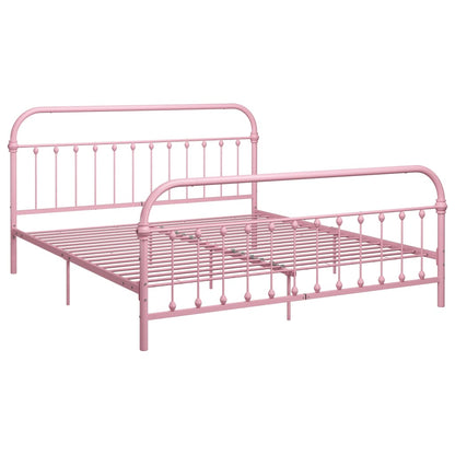 Giroletto Rosa in Metallo 180x200 cm | homemem39
