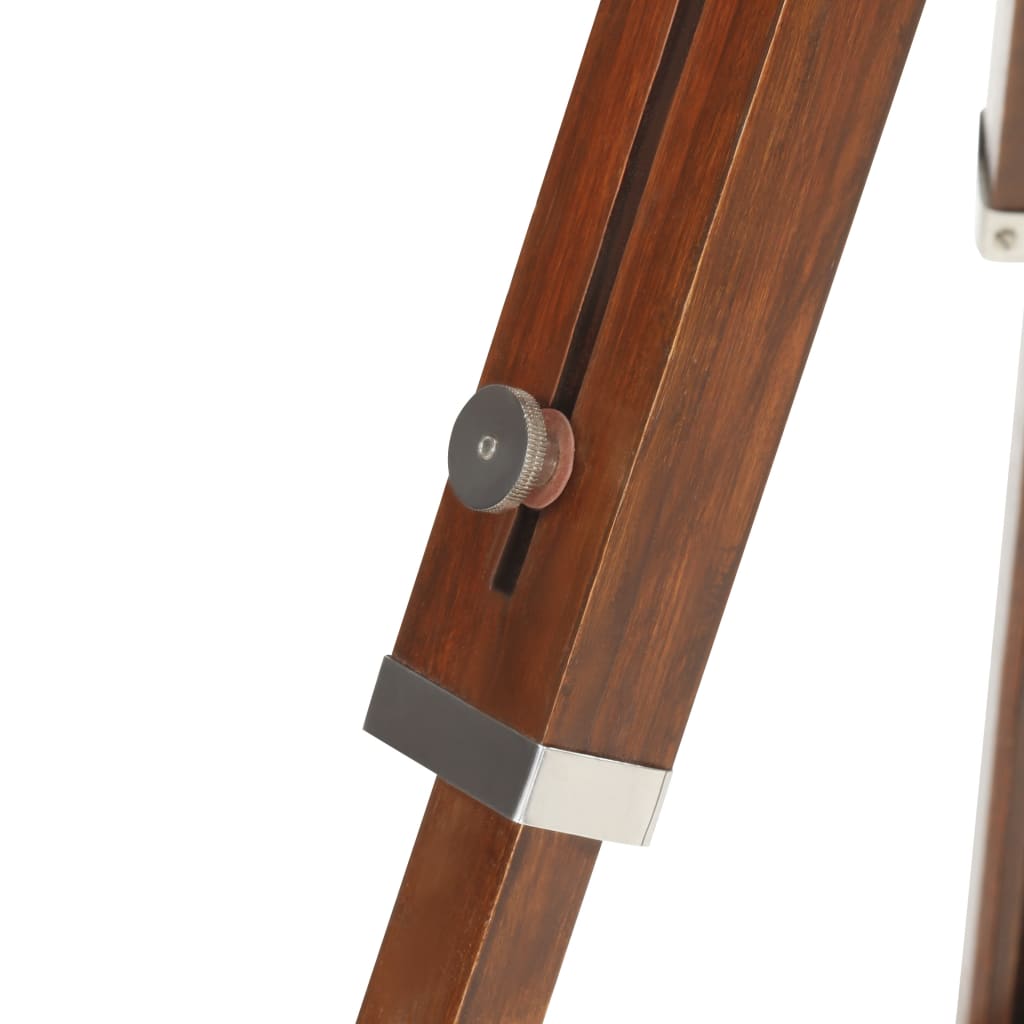 Lampada da Terra a Treppiede Legno Massello di Mango 165 cm | homemem39