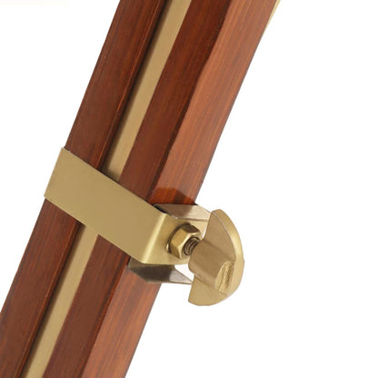 Lampada da Terra a Treppiede Legno Massello di Mango 193 cm | homemem39