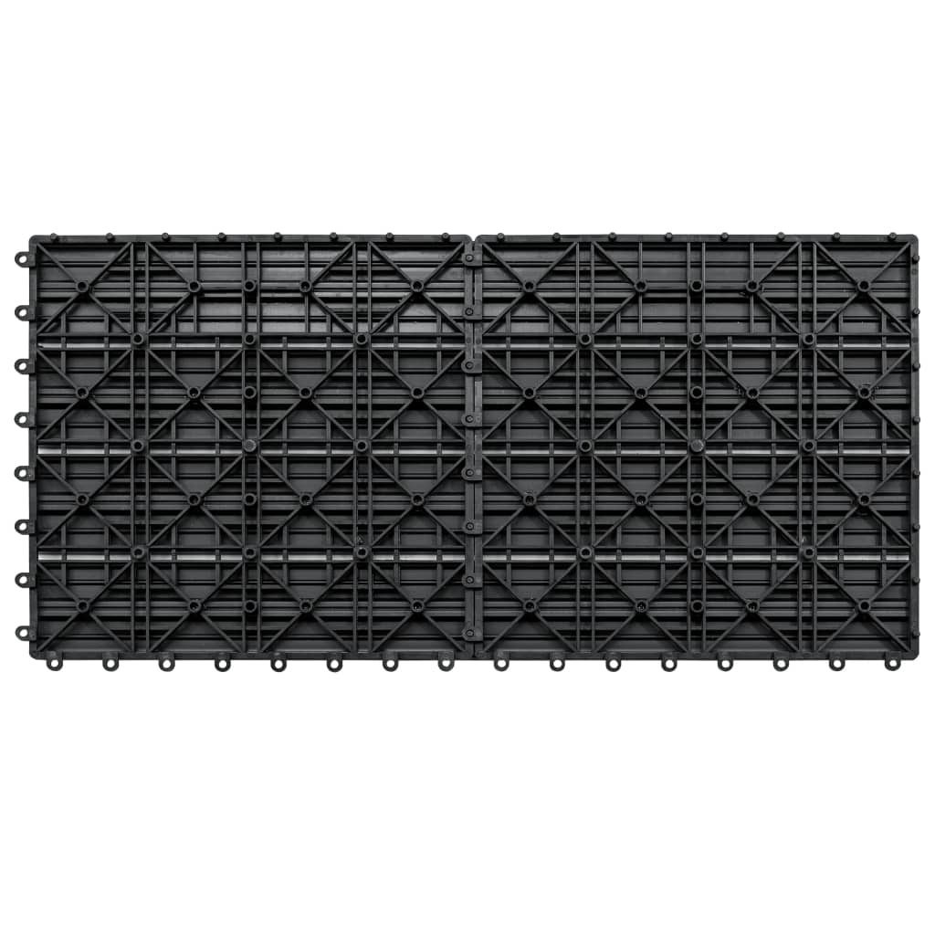 Pannelli in WPC 60x30 cm 6 pz 1m² Grigio - homemem39