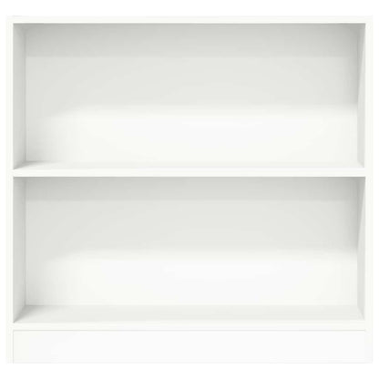 Libreria Bianca 80x24x75 cm in Legno Multistrato | homemem39