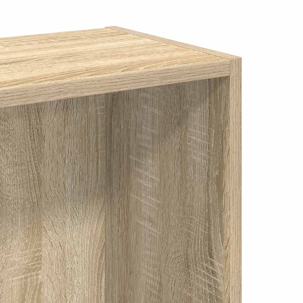Libreria Rovere Sonoma 80x24x75 cm in Legno Multistrato | homemem39