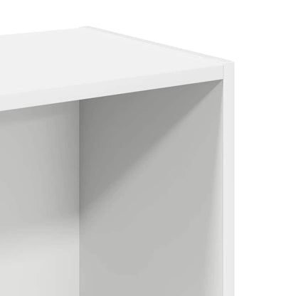 Libreria Bianca 40x30x76,5 cm in Legno Multistrato | homemem39