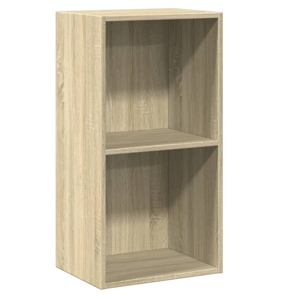 Libreria 5 Ripiani Rovere Sonoma 40x30x76,5cm Legno Multistrato