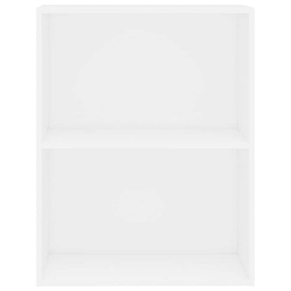 Libreria Bianca 60x30x76,5 cm in Legno Multistrato | homemem39