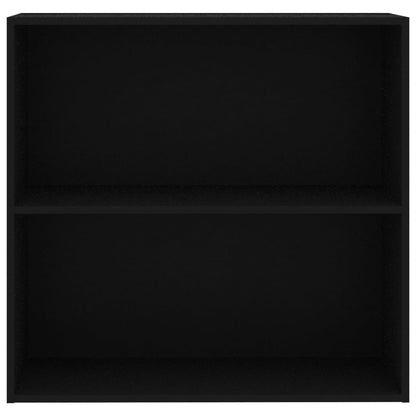 Libreria Nera 80x30x76,5 cm in Legno Multistrato | homemem39