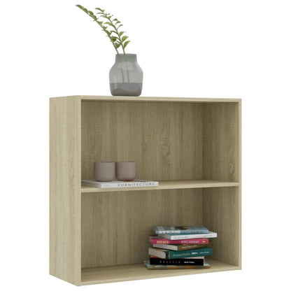 Libreria Rovere Sonoma 80x30x76,5 cm in Legno Multistrato | homemem39