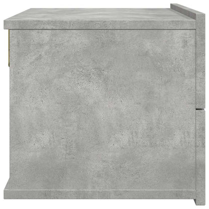 Comodini 2 pz Grigio Cemento 40x30x30 cm in Legno Multistrato - homemem39