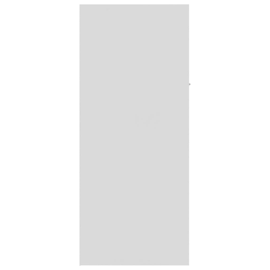 Scarpiera Bianca 60x35x84 cm in Legno Multistrato - homemem39