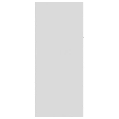 Scarpiera Bianca 60x35x84 cm in Legno Multistrato - homemem39