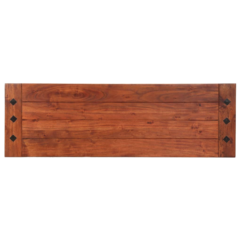 Panca 110 cm in Legno Massello di Acacia - homemem39