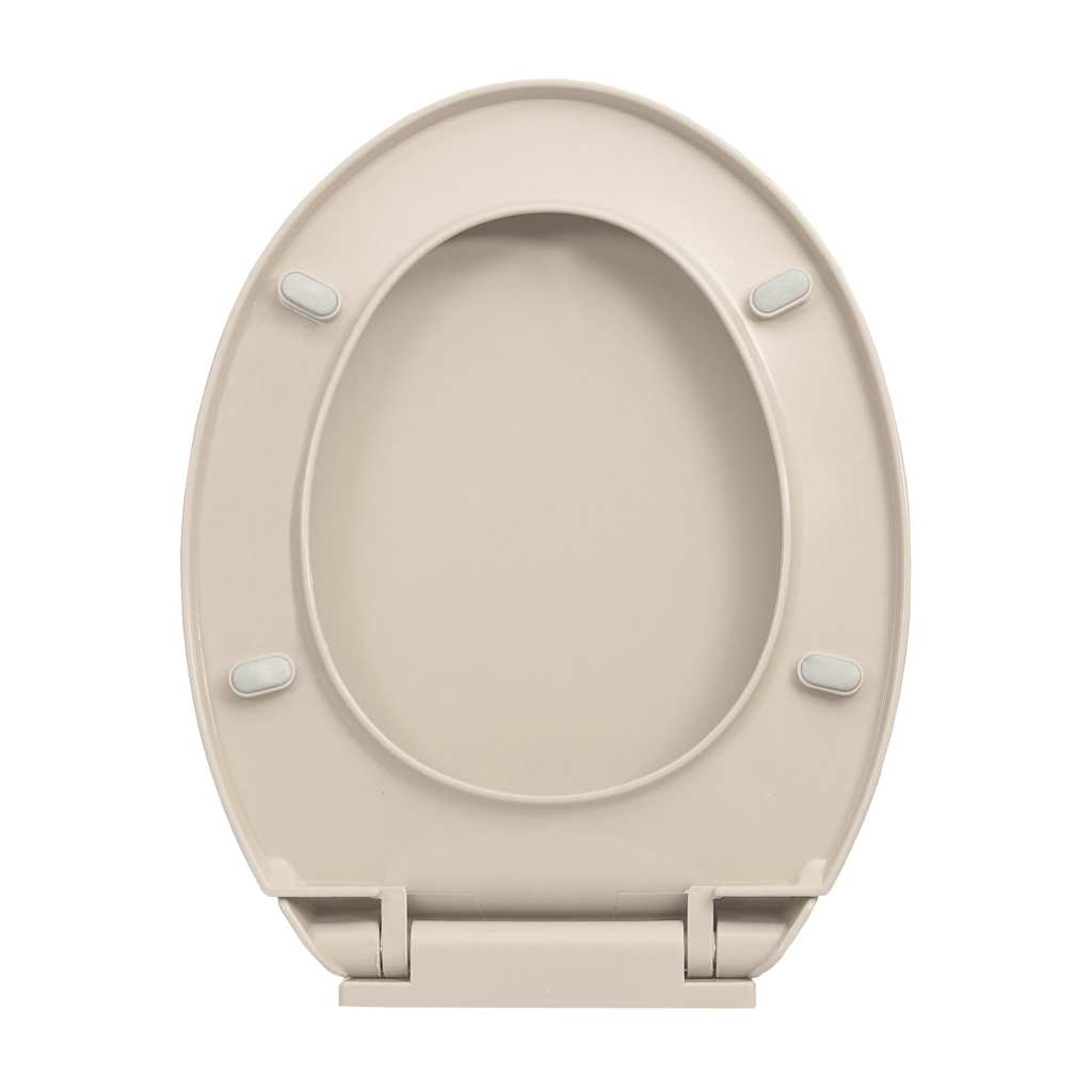 Tavoletta WC a Chiusura Ammortizzata Albicocca Ovale