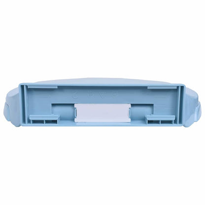 Tavoletta WC a Chiusura Ammortizzata Blu Ovale | homemem39