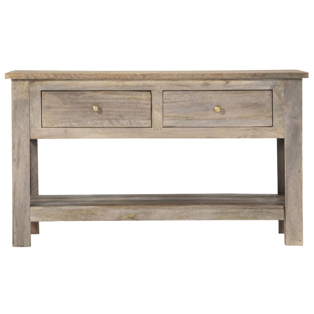 Tavolino da Salotto 82x52x47 cm in Legno Massello di Mango | homemem39