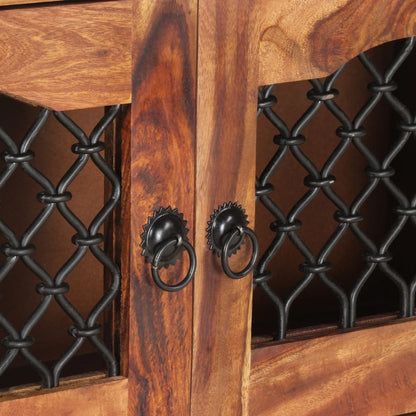 Mobile Porta TV 90x30x60 cm in Legno Massello di Acacia - homemem39