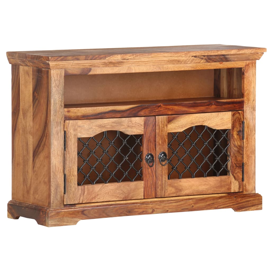 Mobile Porta TV 90x30x60 cm in Legno Massello di Acacia - homemem39