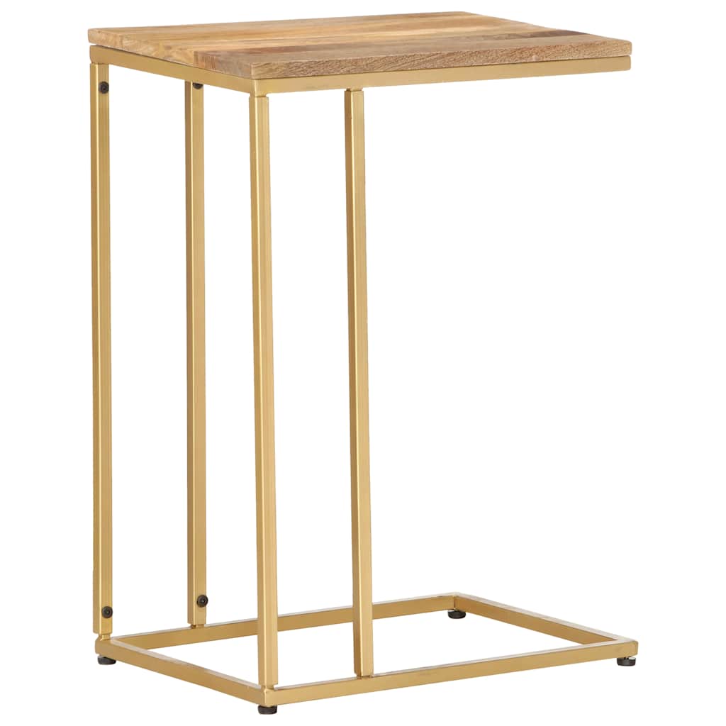 Tavolino di Servizio 35x45x65 cm in Legno Massello di Mango | homemem39