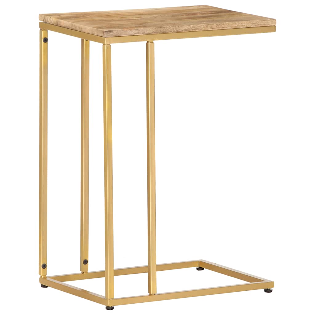 Tavolino di Servizio 35x45x65 cm in Legno Massello di Mango | homemem39