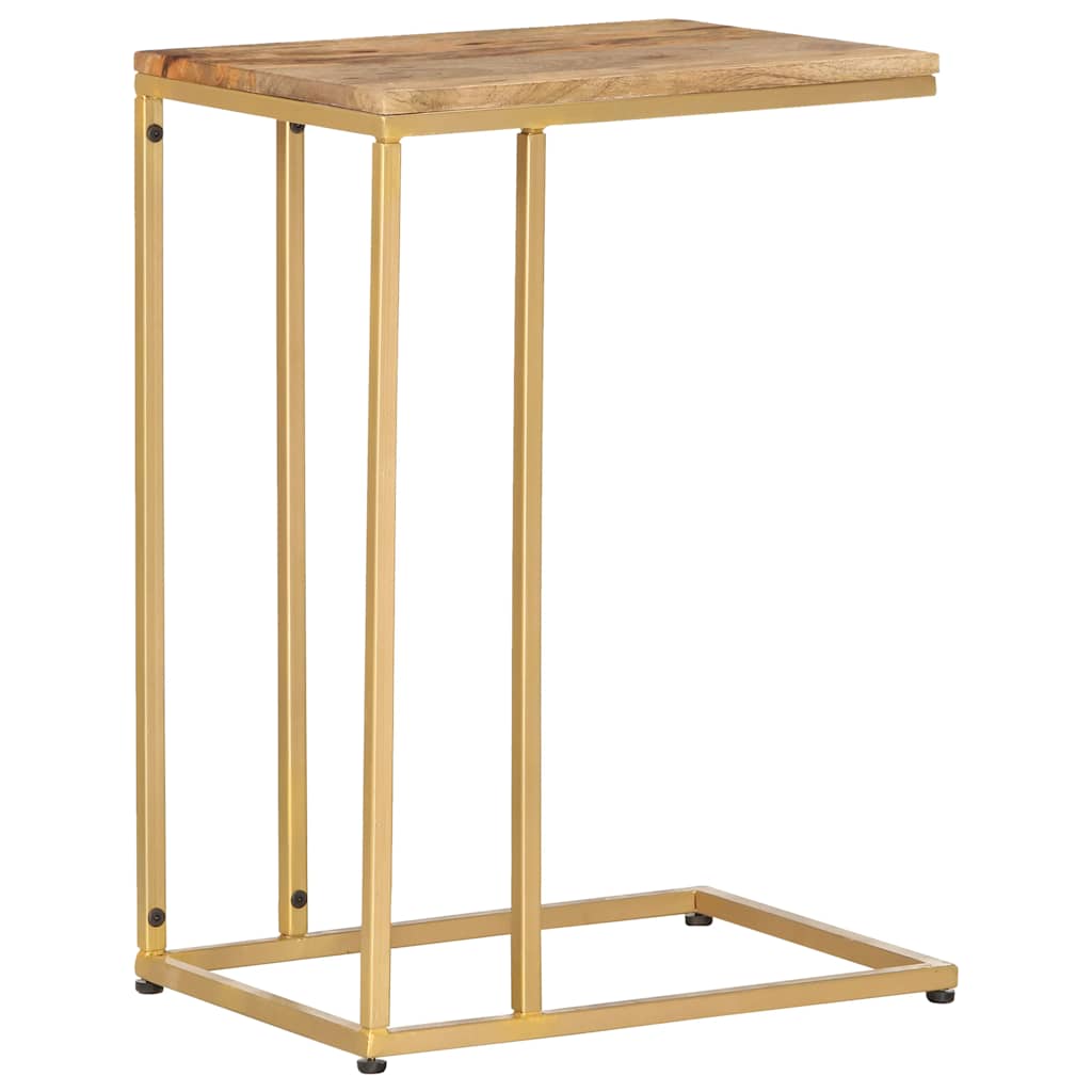 Tavolino di Servizio 35x45x65 cm in Legno Massello di Mango | homemem39