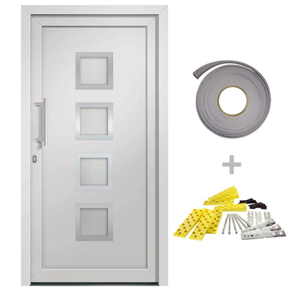 Porta di Ingresso Bianca 108x200 cm | homemem39