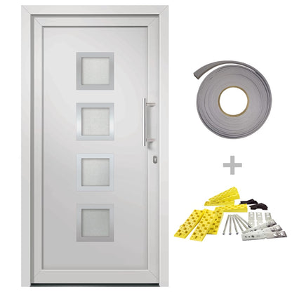 Porta di Ingresso Bianca 98x208 cm | homemem39