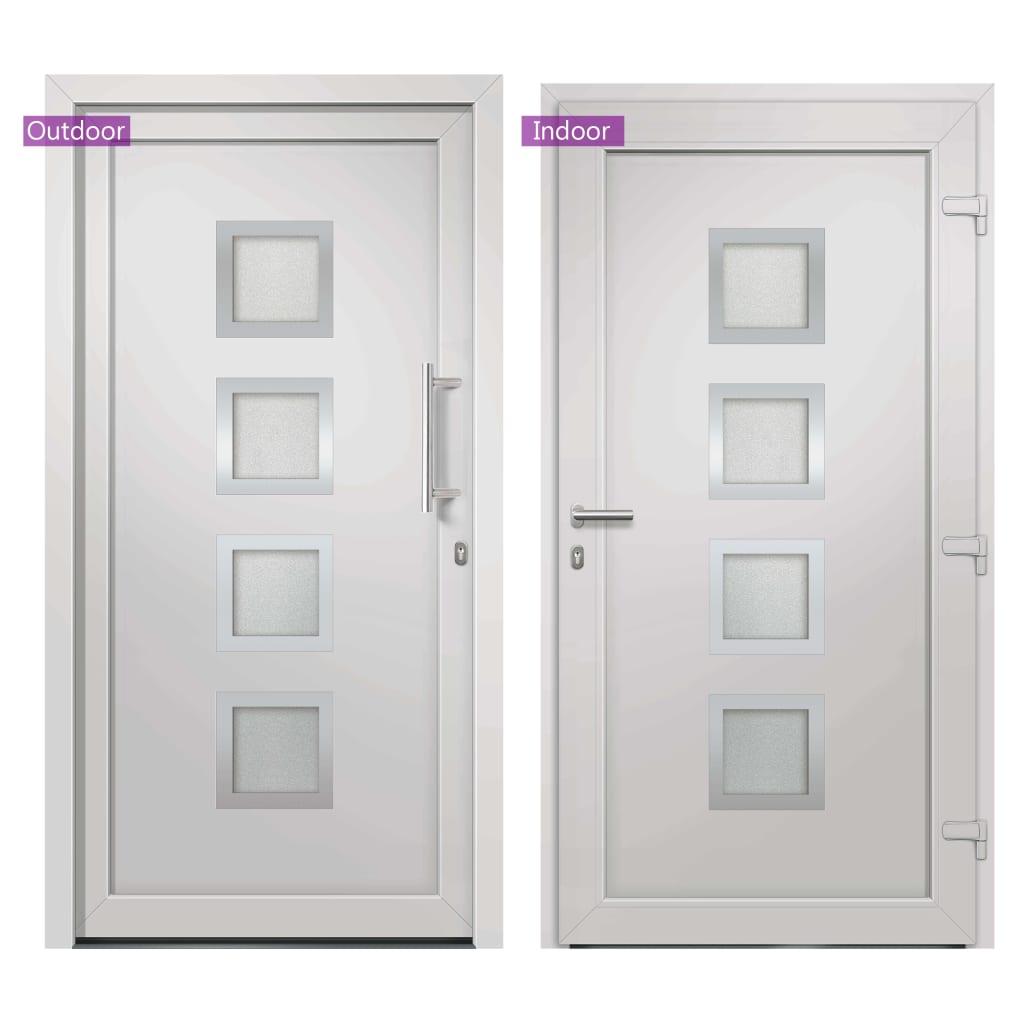 Porta di Ingresso Bianca 108x200 cm | homemem39