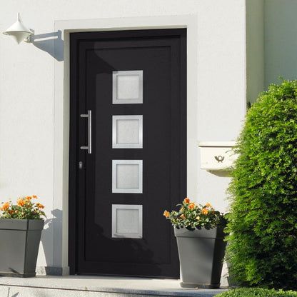 Porta di Ingresso Antracite 108x200 cm | homemem39