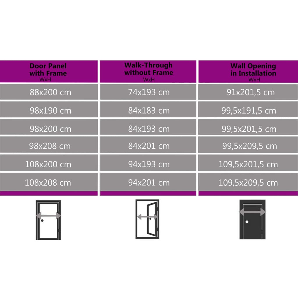 Porta di Ingresso Antracite 98x208 cm - homemem39