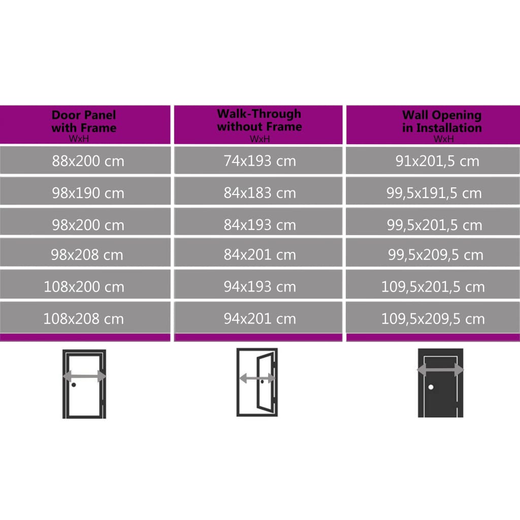 Porta di Ingresso Antracite 108x200 cm | homemem39
