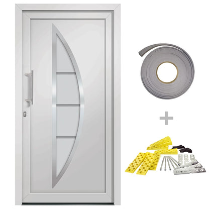 Porta di Ingresso Bianca 88x200 cm | homemem39