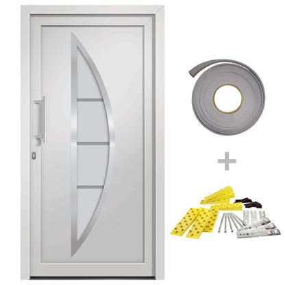 Porta di Ingresso Bianca 98x208 cm | homemem39