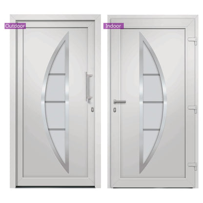 Porta di Ingresso Bianca 98x208 cm | homemem39