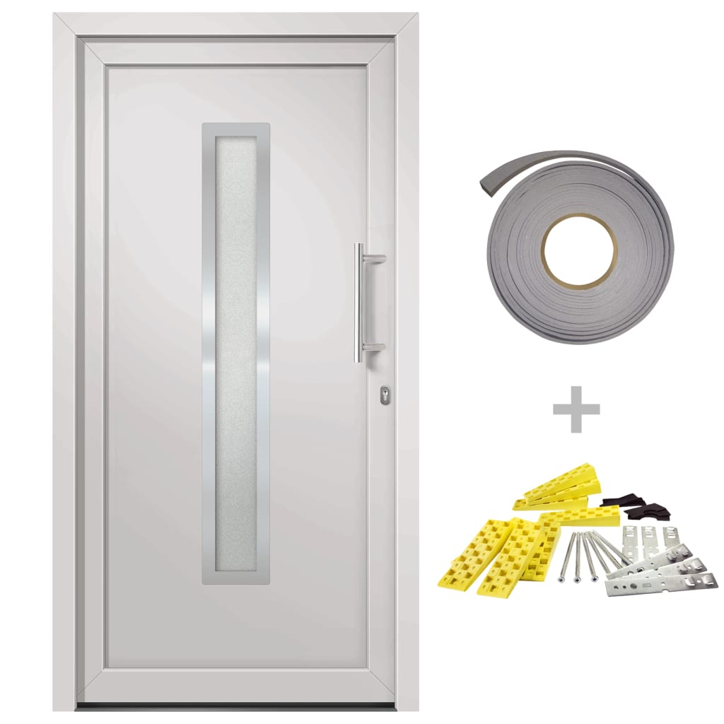 Porta di Ingresso Bianca 98x190 cm | homemem39