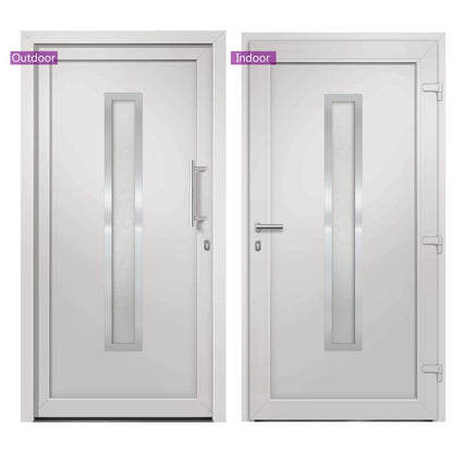Porta di Ingresso Bianca 98x208 cm | homemem39