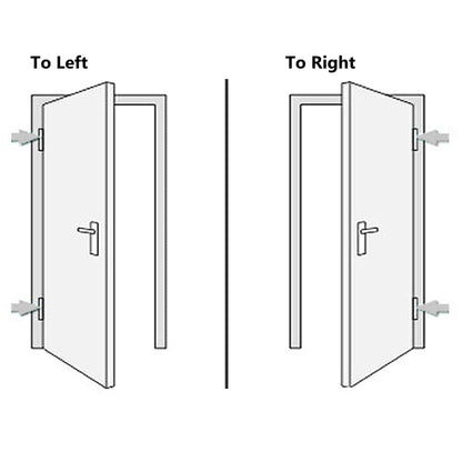 Porta di Ingresso Bianca 98x208 cm | homemem39