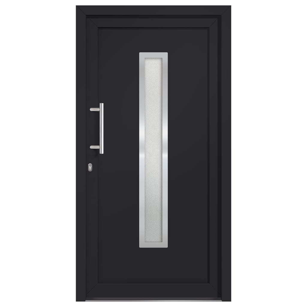 Porta di Ingresso Antracite 108x200 cm | homemem39