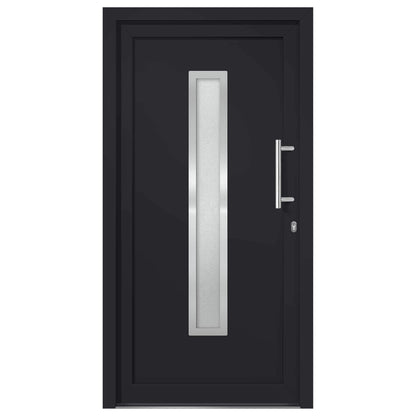Porta di Ingresso Antracite 98x208 cm | homemem39
