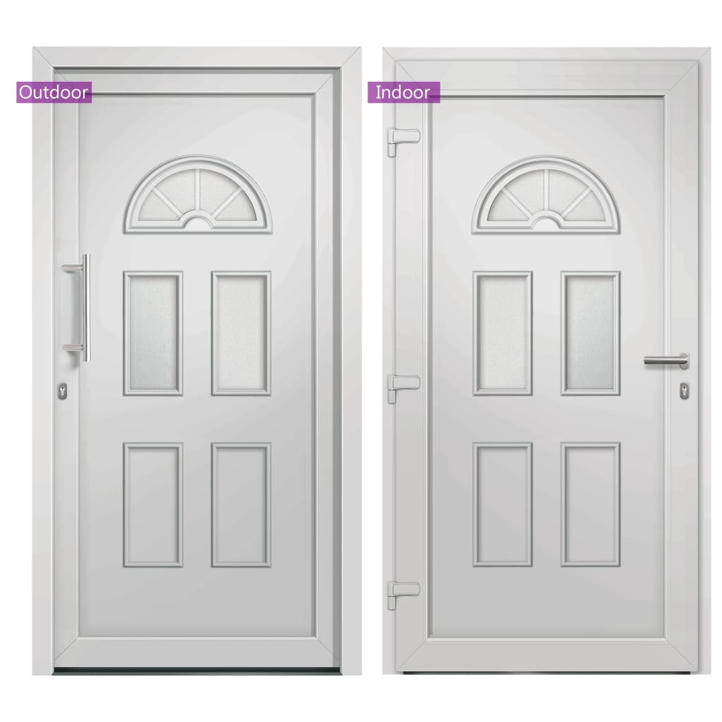 Porta di Ingresso Bianca 98x208 cm | homemem39