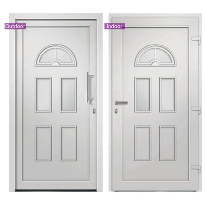 Porta di Ingresso Bianca 98x198 cm | homemem39